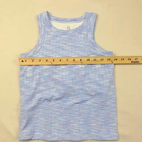 Lou & Grey Women's Light Blue Crop Top - Picture 4 of 9